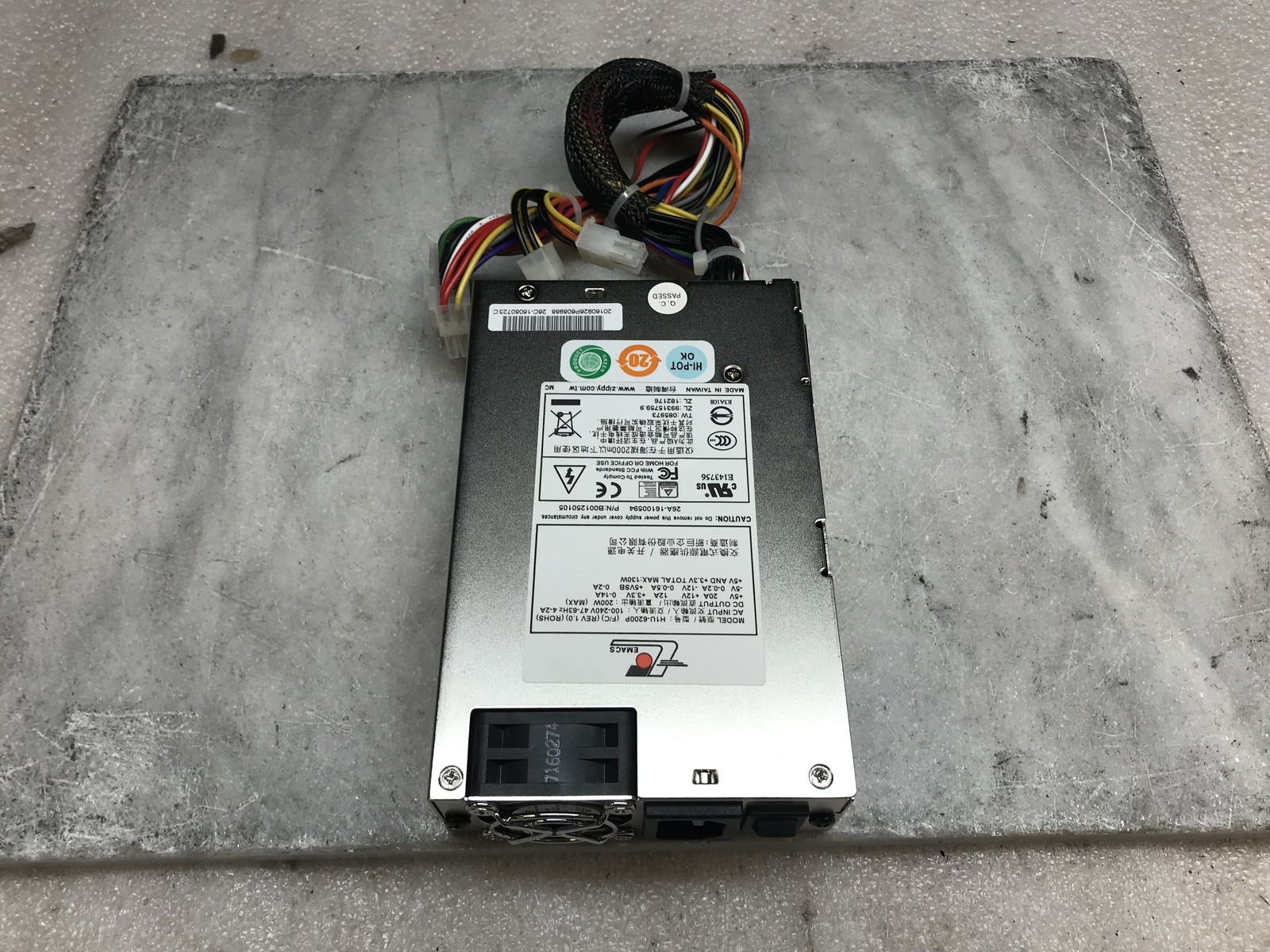 Emacs 1U 200W Power Supply H1U – 6200P for SonicWALL NSA 2600