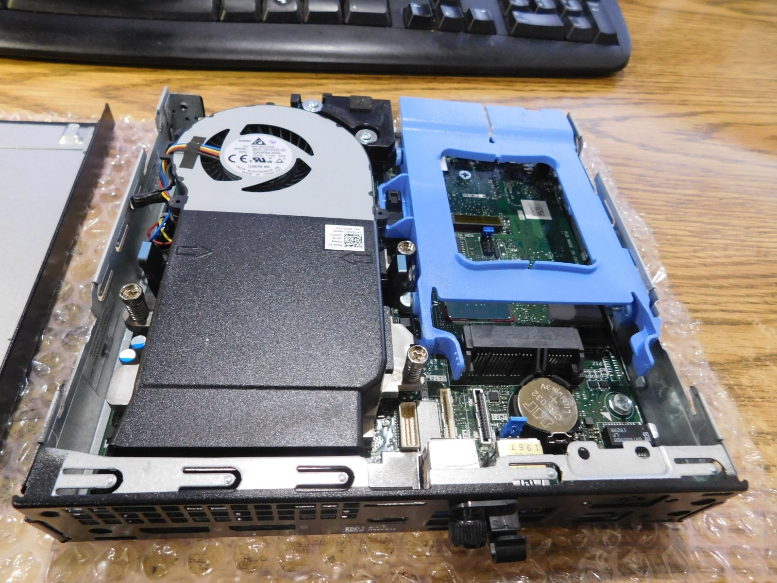 Dell OptiPlex 7070 Micro Computer. No CPU, Memory, HDD, SSD or AC Adapter.
