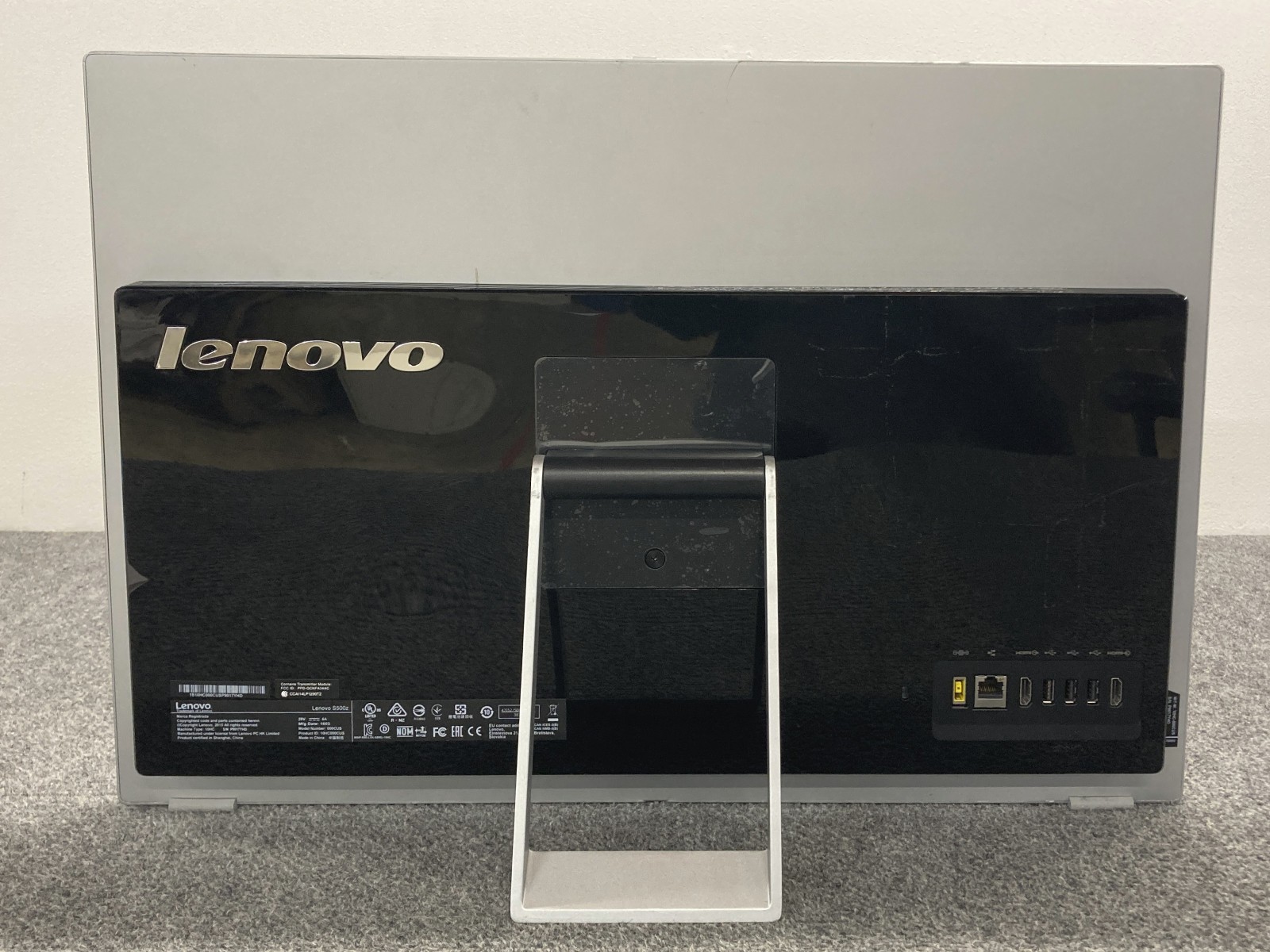 Lenovo S500z 23″ AIO i5-6200U 8GB RAM 512GB SSD, As Is w/Power Cord