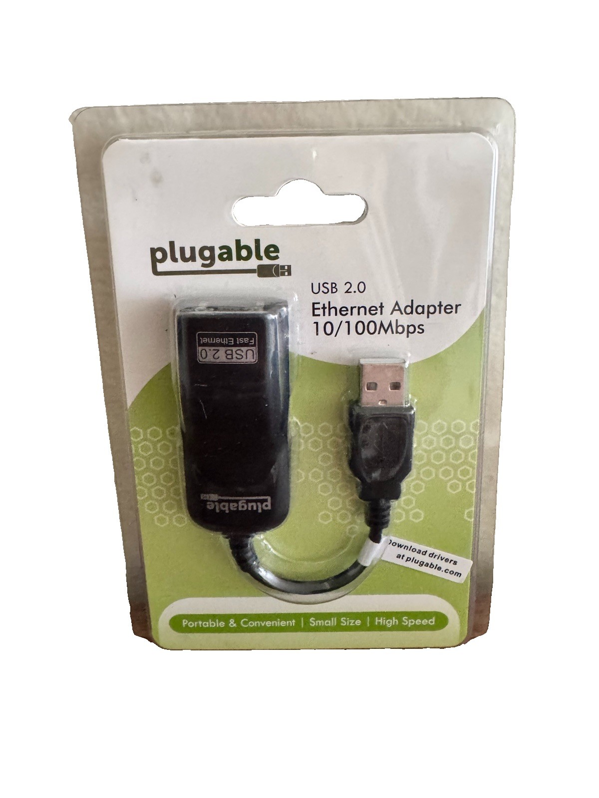 Plugable USB 2.0 to 10/100 Fast Ethernet LAN Network Adapter New Sealed