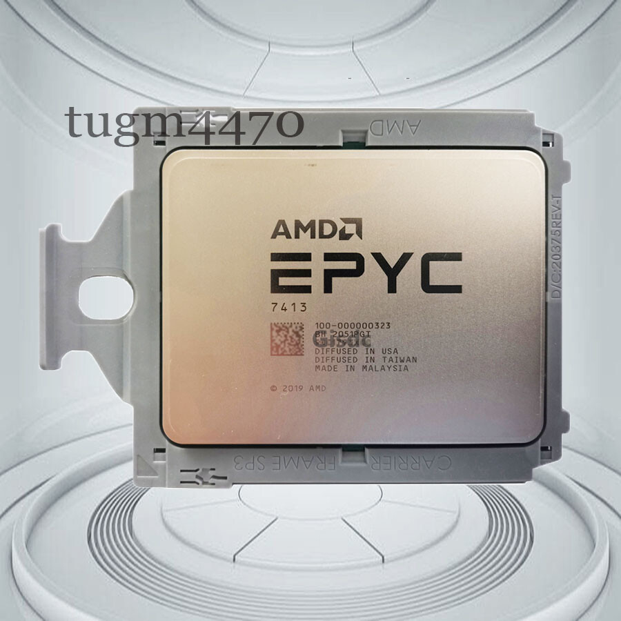 AMD EPYC™ 7413 Milan 24 cores 48 threads 2.65GHZ 180W socket SP3 CPU processor