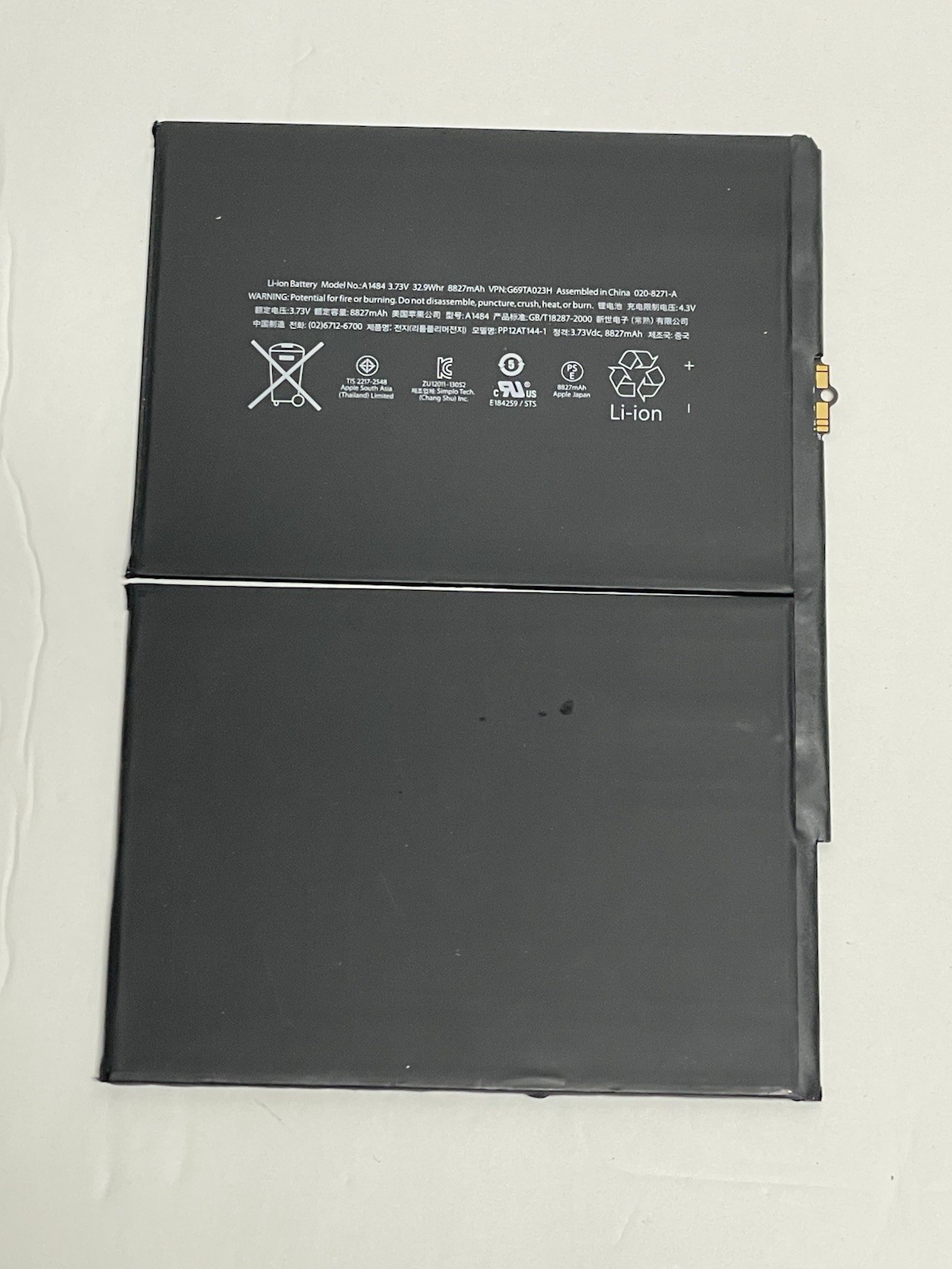 Original Battery For Apple iPad 5th 6th 7th 8th 9th Generation 8827mAh.