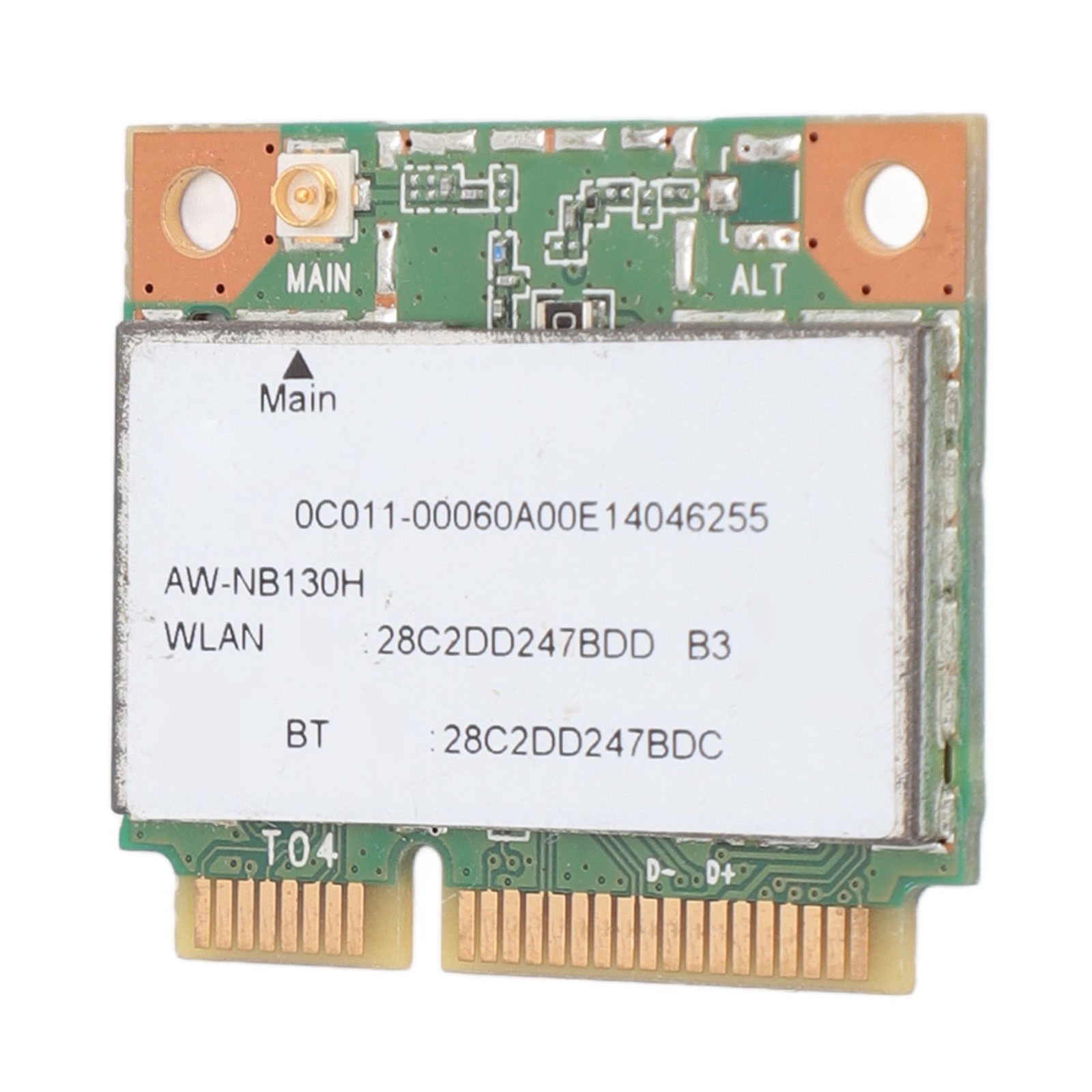 AW NB130H QCWB335 MINI PCIE Network Card Bluetooth 4.0 150Mbps WiFi Network Card