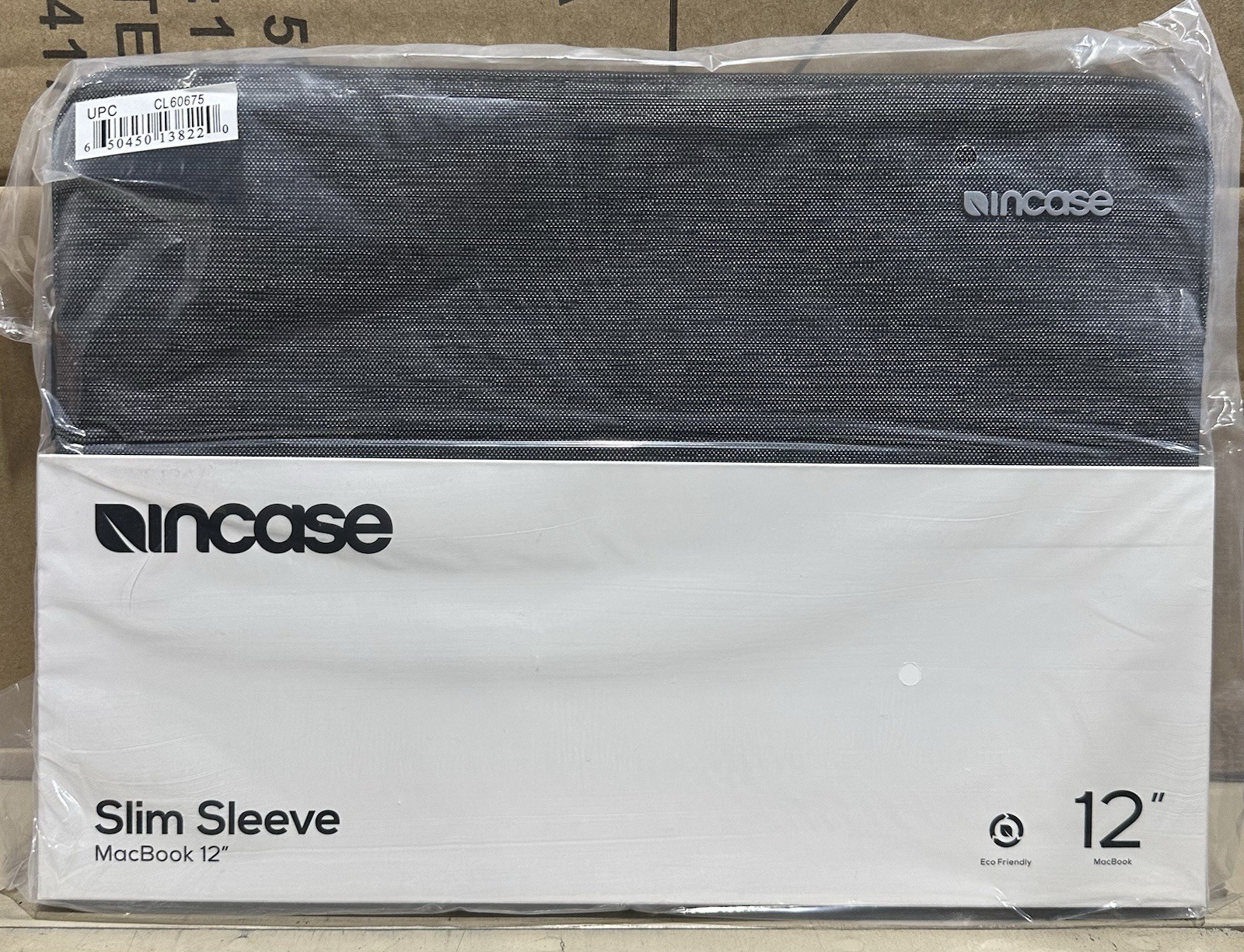 Incase Slim Sleeve Macbook 12″ Black/Gray New