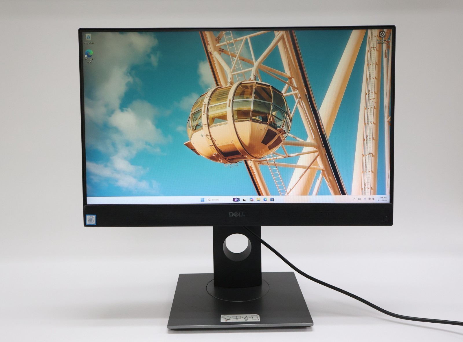 Dell OptiPlex 7460 All-in-One i5-8500 3.00GHz 8GB RAM 256GB NVMe SSD Windows 11