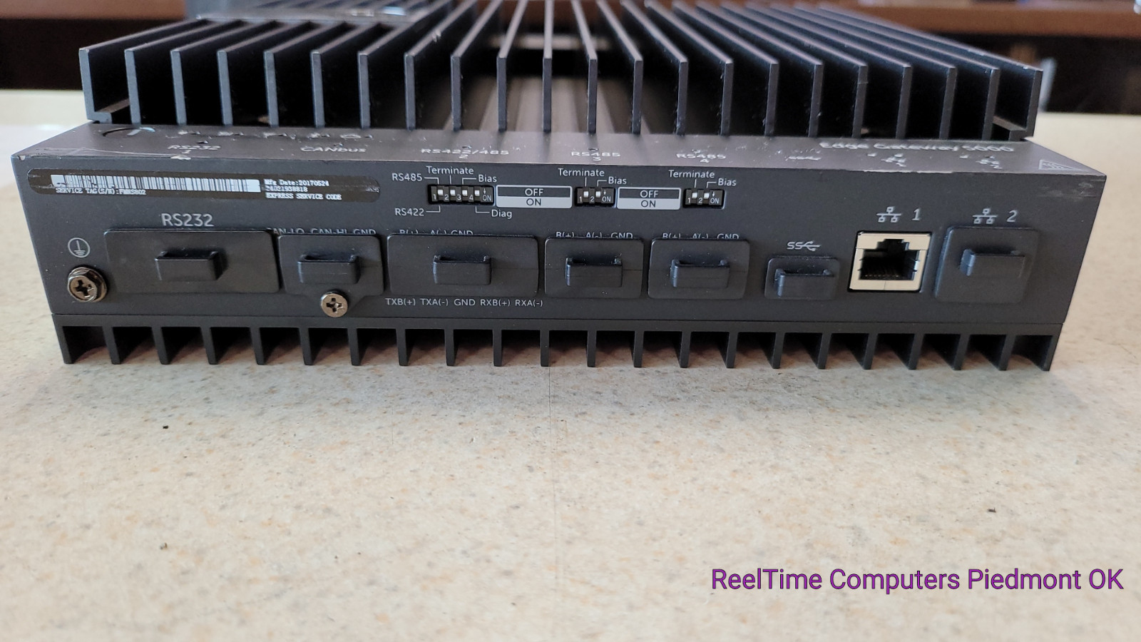 DELL EDGE GATEWAY 5000 Intel Atom CPU E3825 1.33GHz 2GB Ram No SSD Industrial co