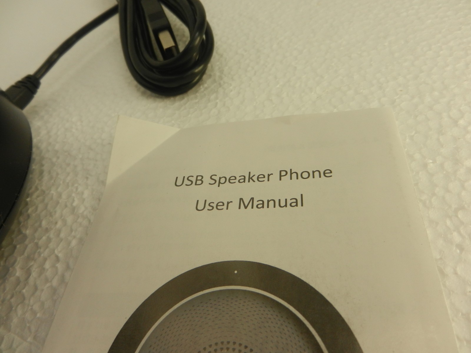 Kaysuda SP200U USB Conference Speakerphone 360° Omni-directional Microphone