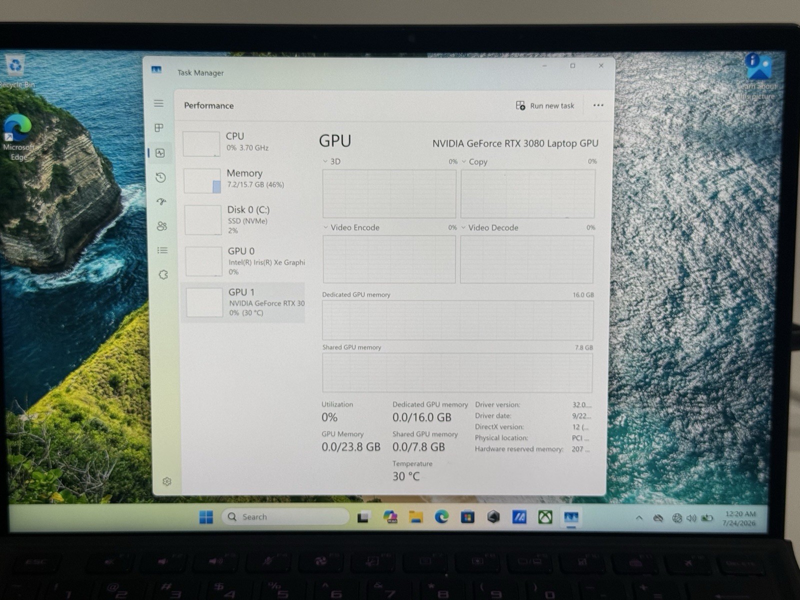 ASUS ROG XG Mobile NVIDIA RTX 3080 16GB eGPU External Graphics (GC31) Ally/Flow