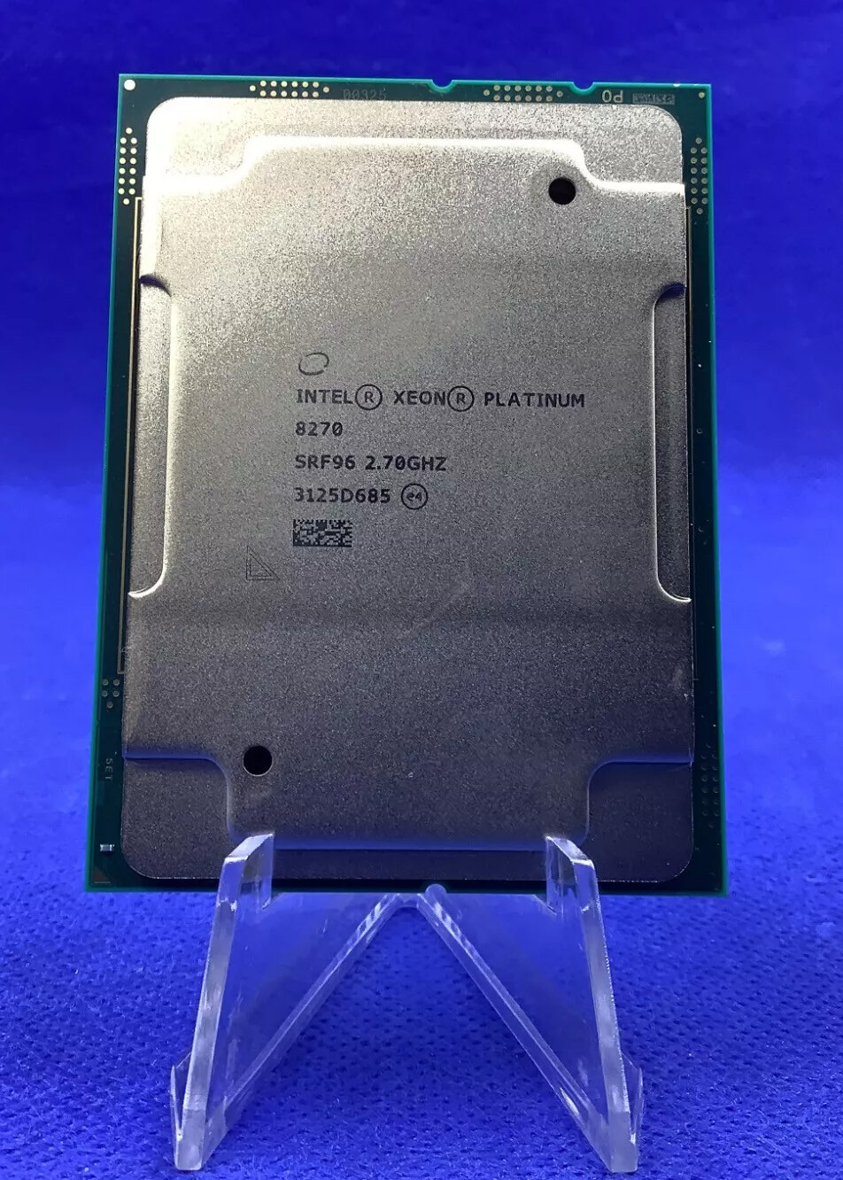 Intel Xeon Platinum 8270 2.7GHz 35.75MB 26 Core FCLGA3647 CPU PROCESSOR