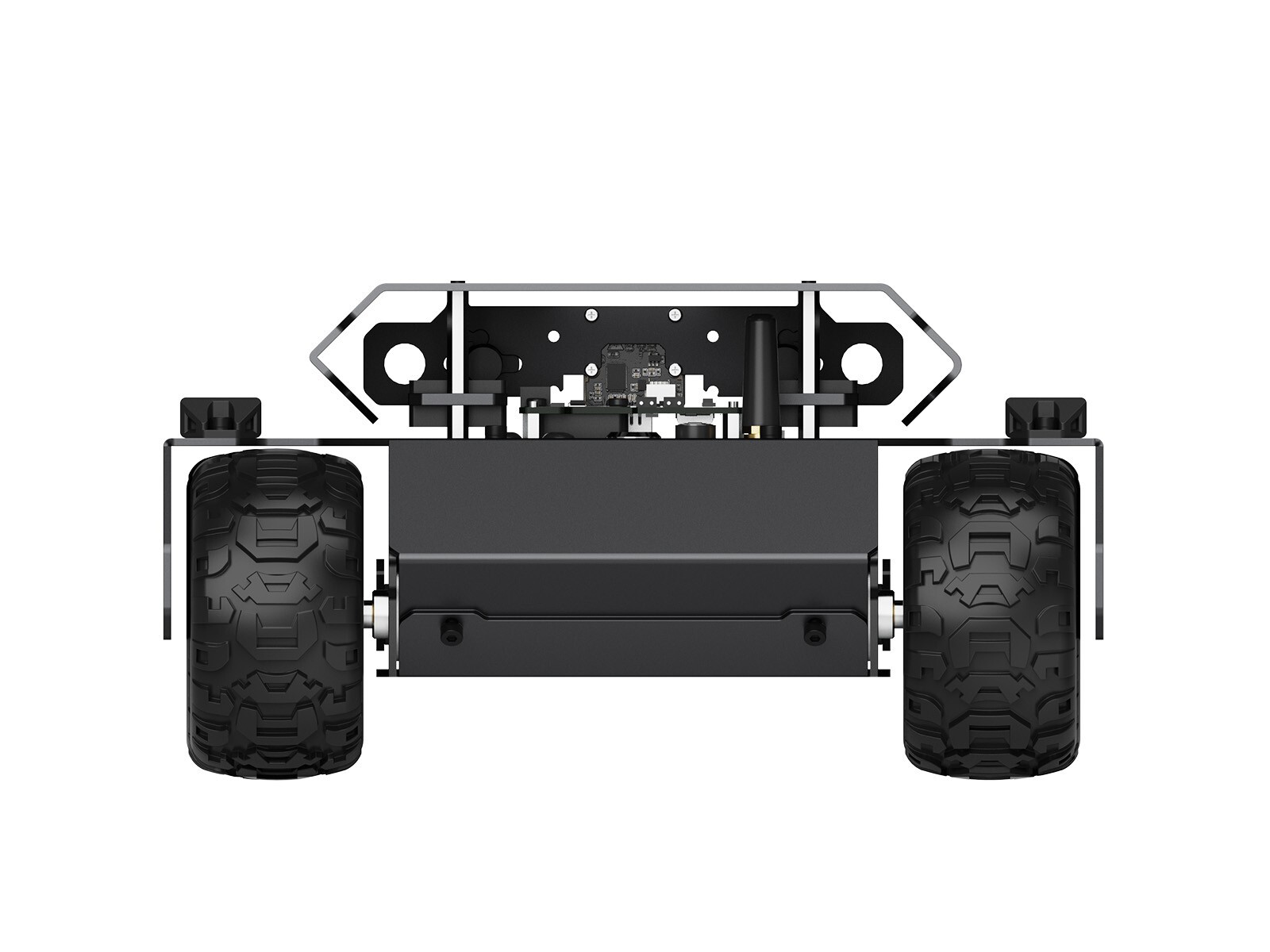 Waveshare UGV Rover Open-source 6 Wheels 4WD AI Robot Dual controllers All-metal