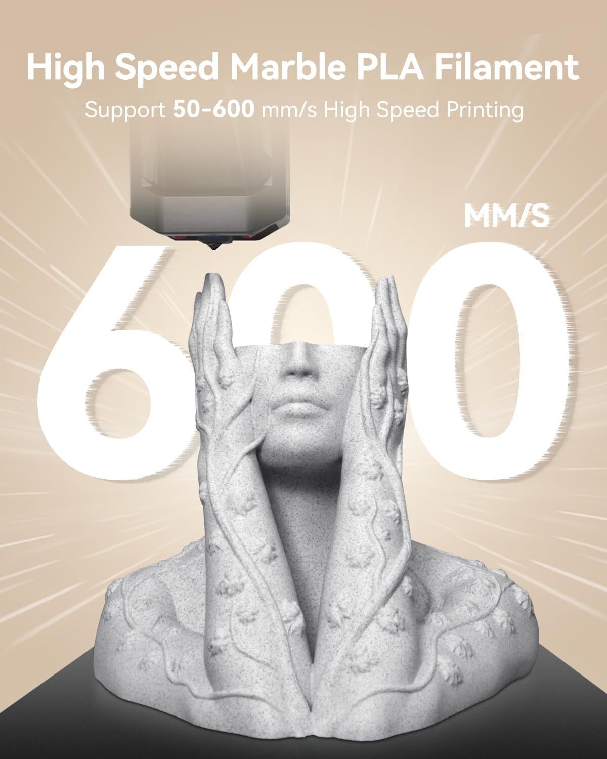 (Buy 6 Get 4 Free,Add 10) SUNLU 1.75mm ASA/PLA/PLA+/ABS/PETG/PA 3D Filament 1KG