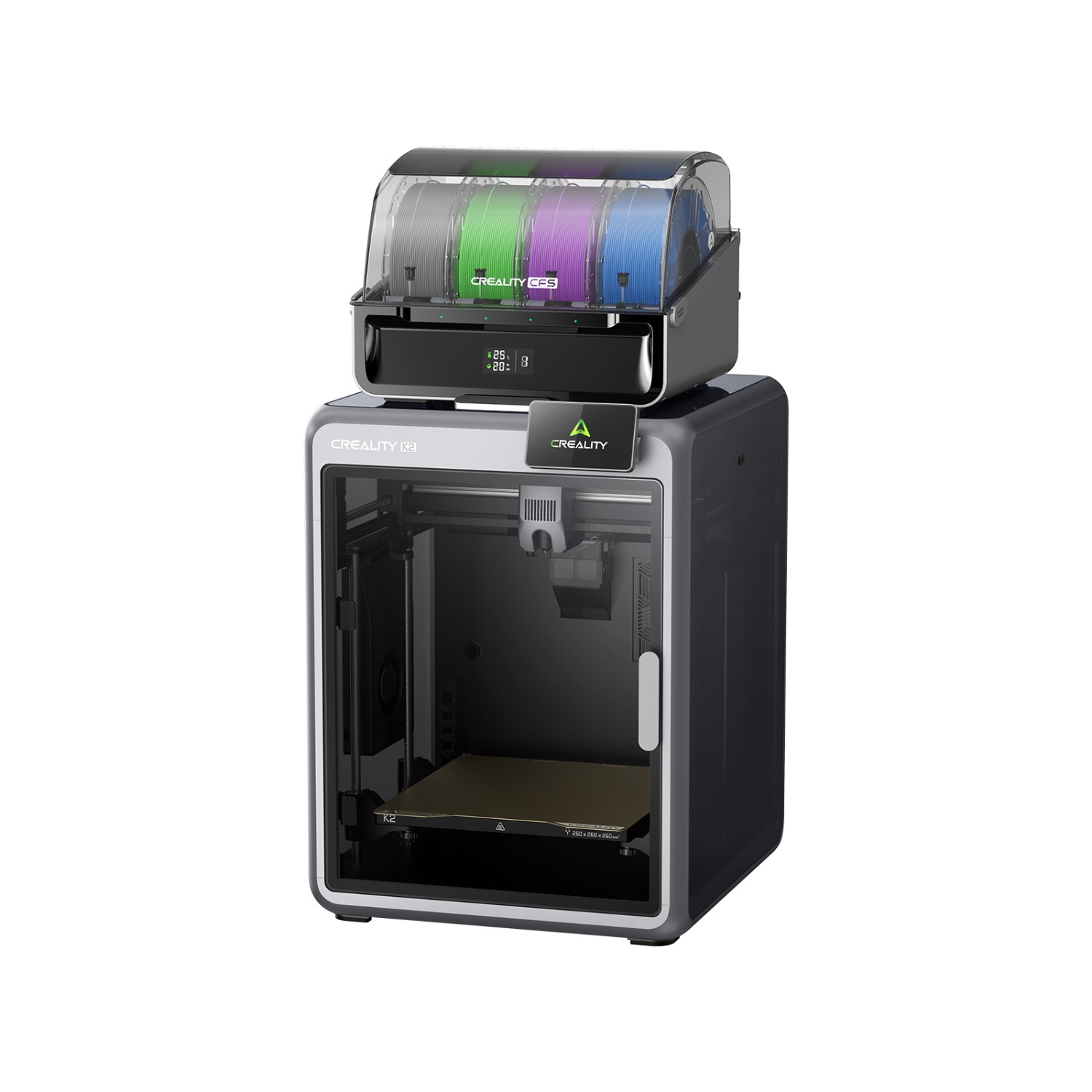 Creality K2 Combo 3D Printer Multicolor 600mm/s Pre-assembled Quiet Printing