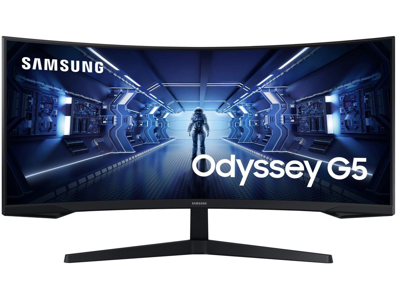 Samsung LC34G55TWWNXZA 34″ UW-QHD Curved Gaming Monitor 165Hz