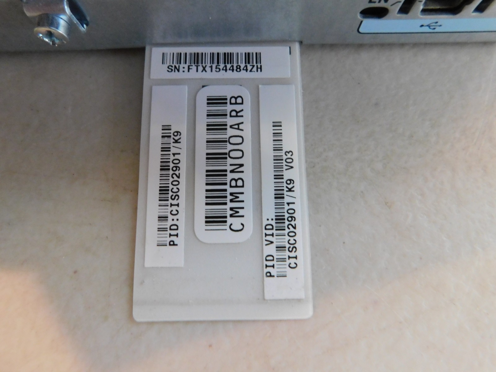 Cisco 2901/K9 V03 2900-Series Integrated Services Router