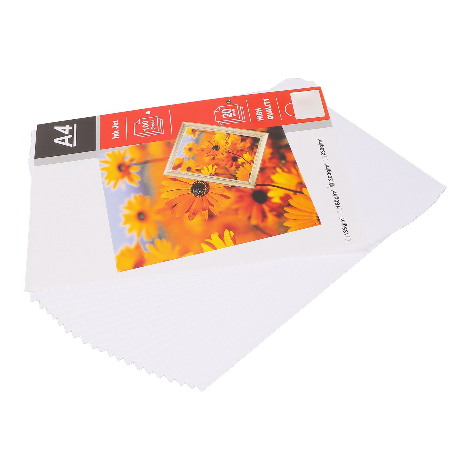 20Pcs Matte Photo Paper Durable Paper 8.3×11.7in Glossy Water Re BRZN