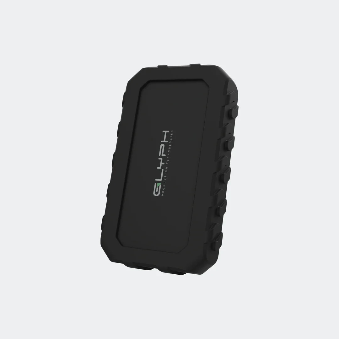 Glyph Atom EX20 High-Intensity 4TB Portable NVMe SSD with USB-C 3.2 Port (Black)