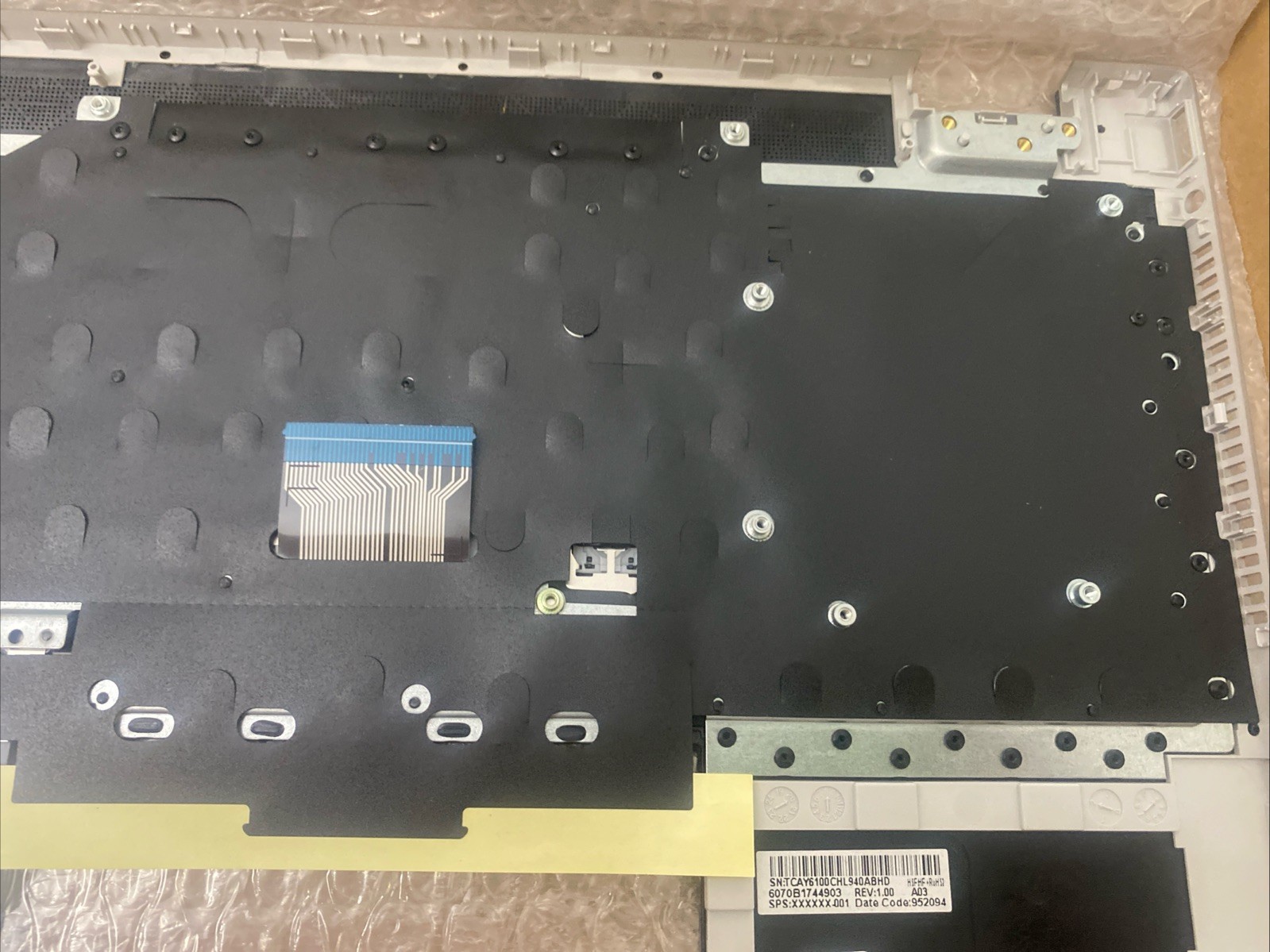 For HP Pavilion 14-DW 14M-DW0013DX 14M-DW1013DX Palmrest Keyboard L96524-001 New
