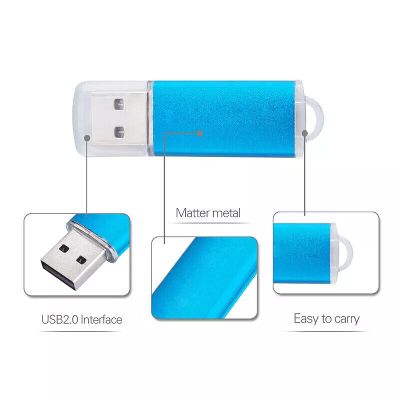 256G/ USB Flash Drive Thumb U Disk Memory Stick Pen PC Laptop Storage USA