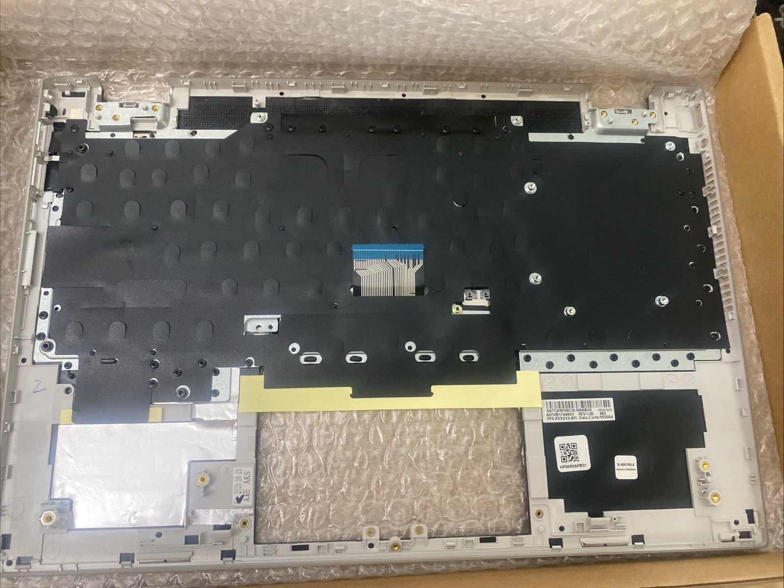For HP Pavilion 14-DW 14M-DW0013DX 14M-DW1013DX Palmrest Keyboard L96524-001 New