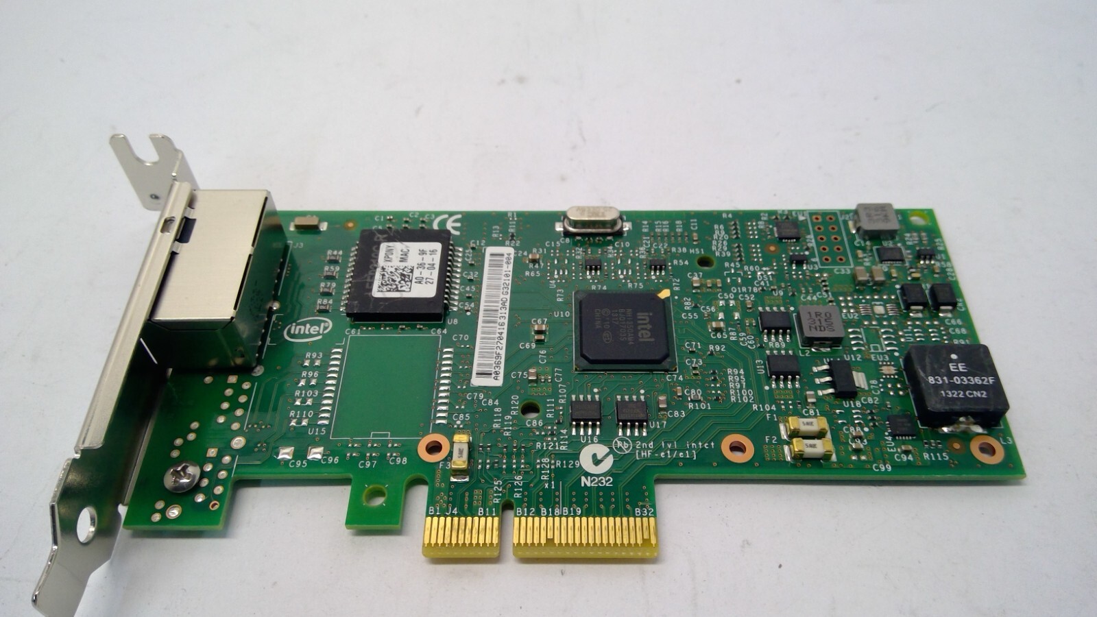 Dell XP0NY YG4N3 Dual Port NIC PCIe Low Profile Ethernet Network Card