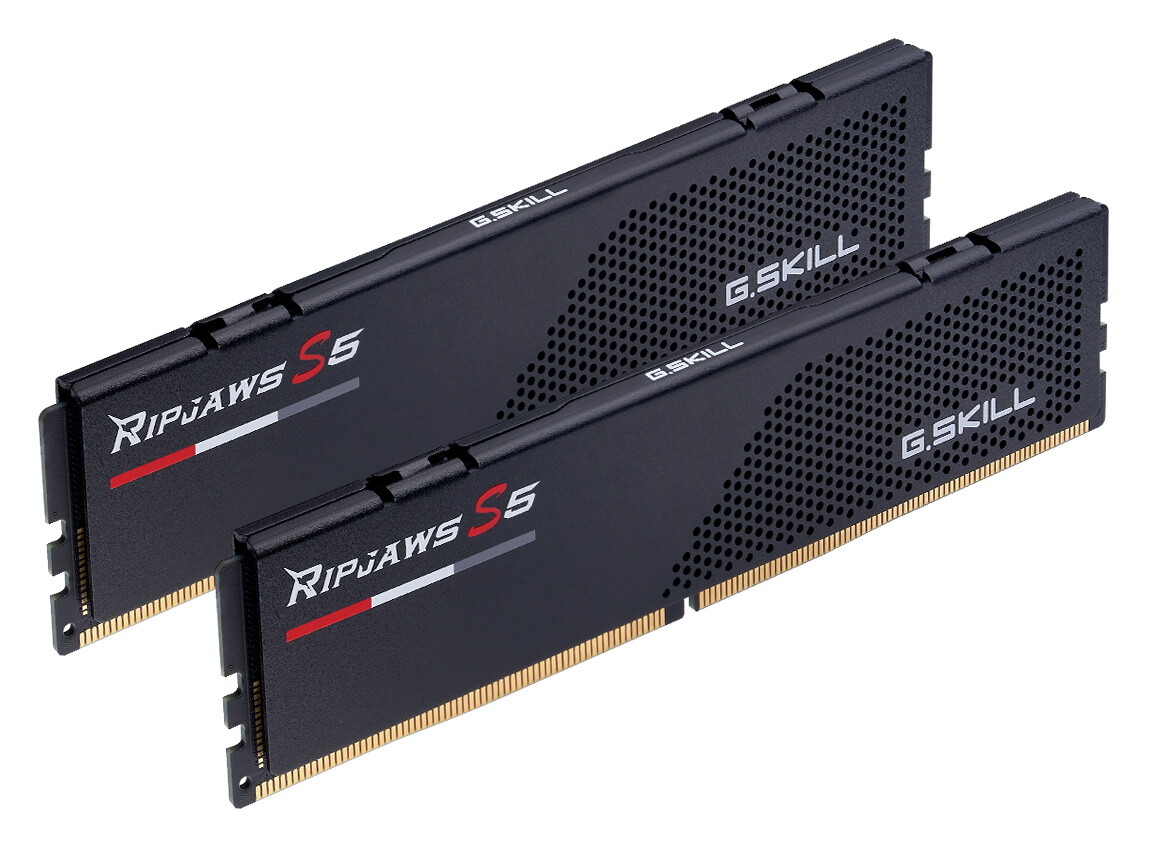 64GB G.Skill DDR5 Ripjaws S5 6000MHz CL30 Dual Channel Kit 2x 32GB Black