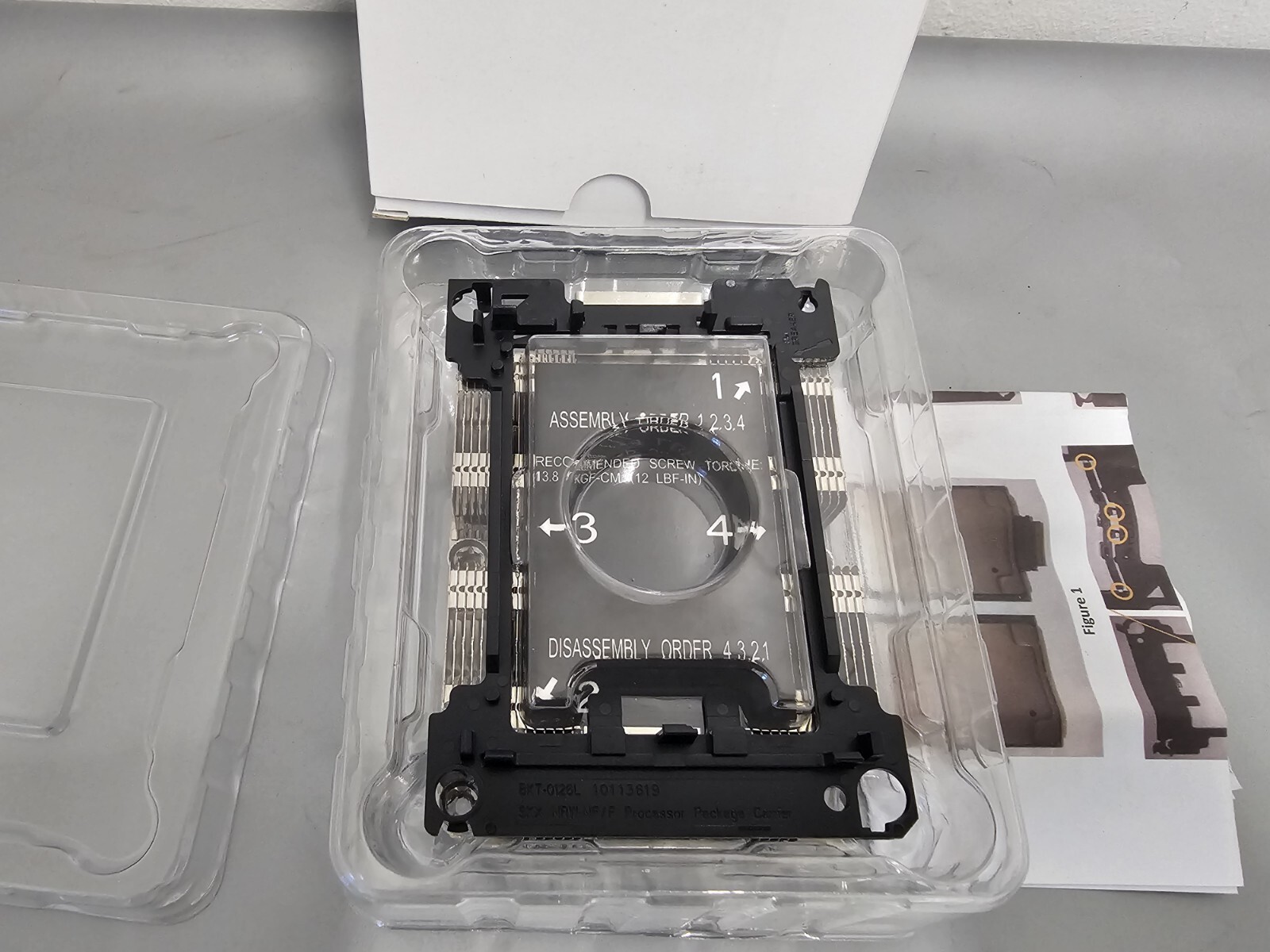 LOT OF 2 Supermicro 1U Passive CPU Heat Sink Socket LGA3647-0 (SNK-P0067PSM)