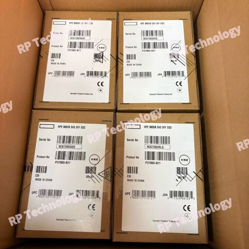 P37005-B21 P37068-001 HPE 2.5″ SAS 960GB 12Gb Mixed Use GEN9 GEN10 Server SSD