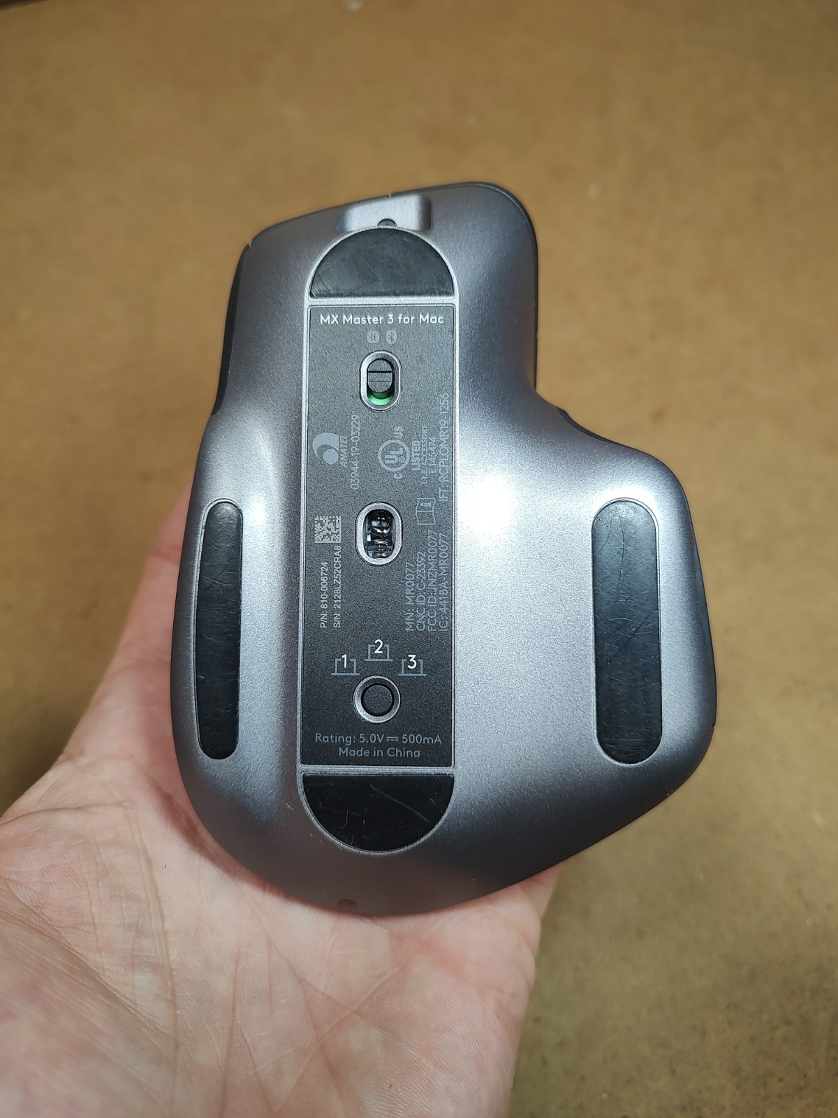 Logitech MX Master 3S for Business Wireless Mouse Graphite Bluetooth Mac