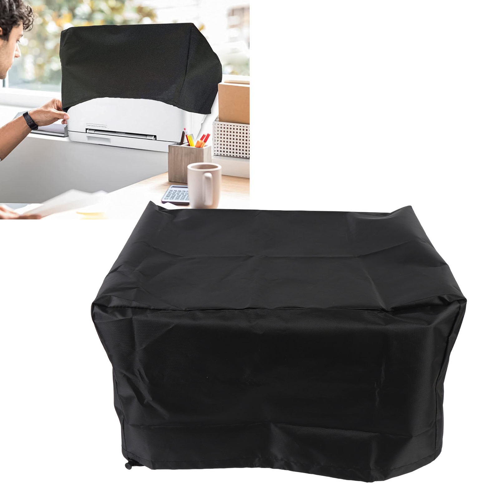 Printer Dust Cover Premium Oxford Water Resistant For Office Use Easy To Use