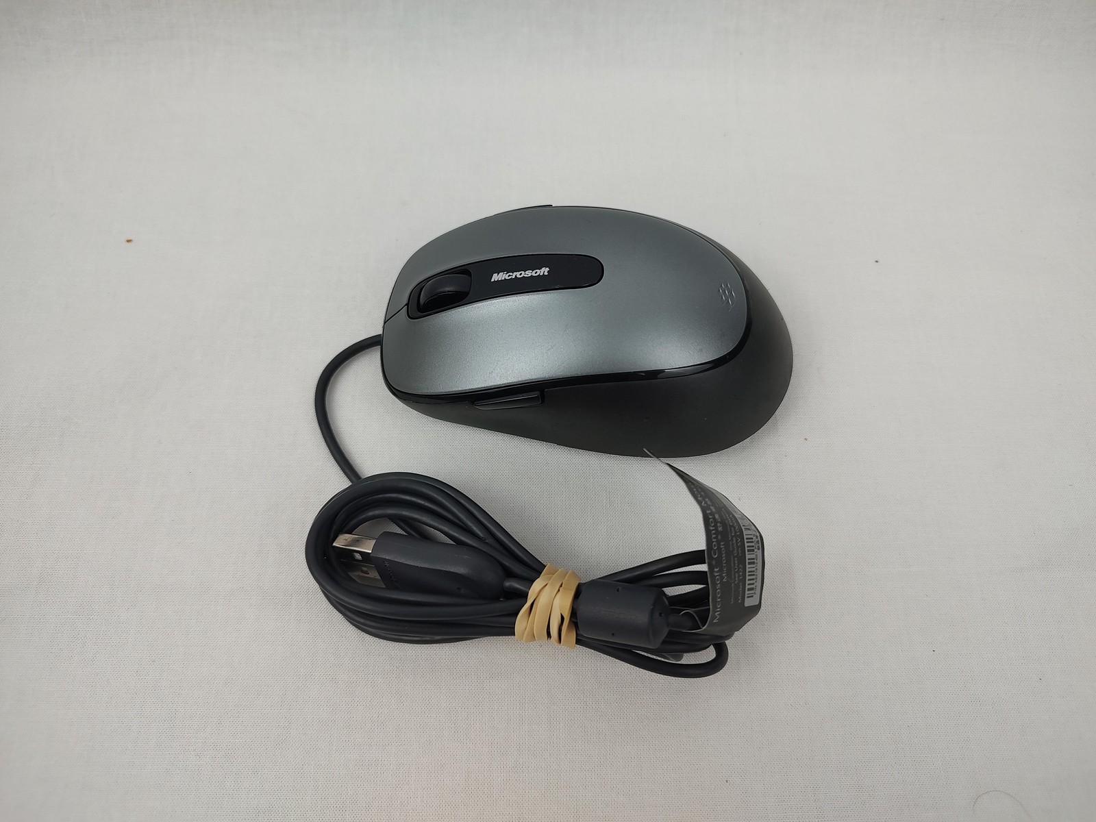 Microsoft Comfort Mouse 4500 USB Wired BlueTrack Gray Model 1422 Computer PC
