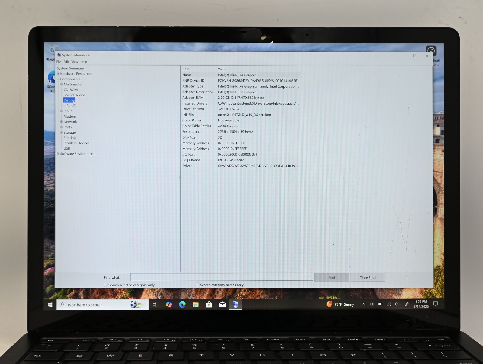 Microsoft Surface Laptop 4 i5-1185G7U 3.0GHz 16GB RAM 256GB SSD-SEE DESCRIPTION
