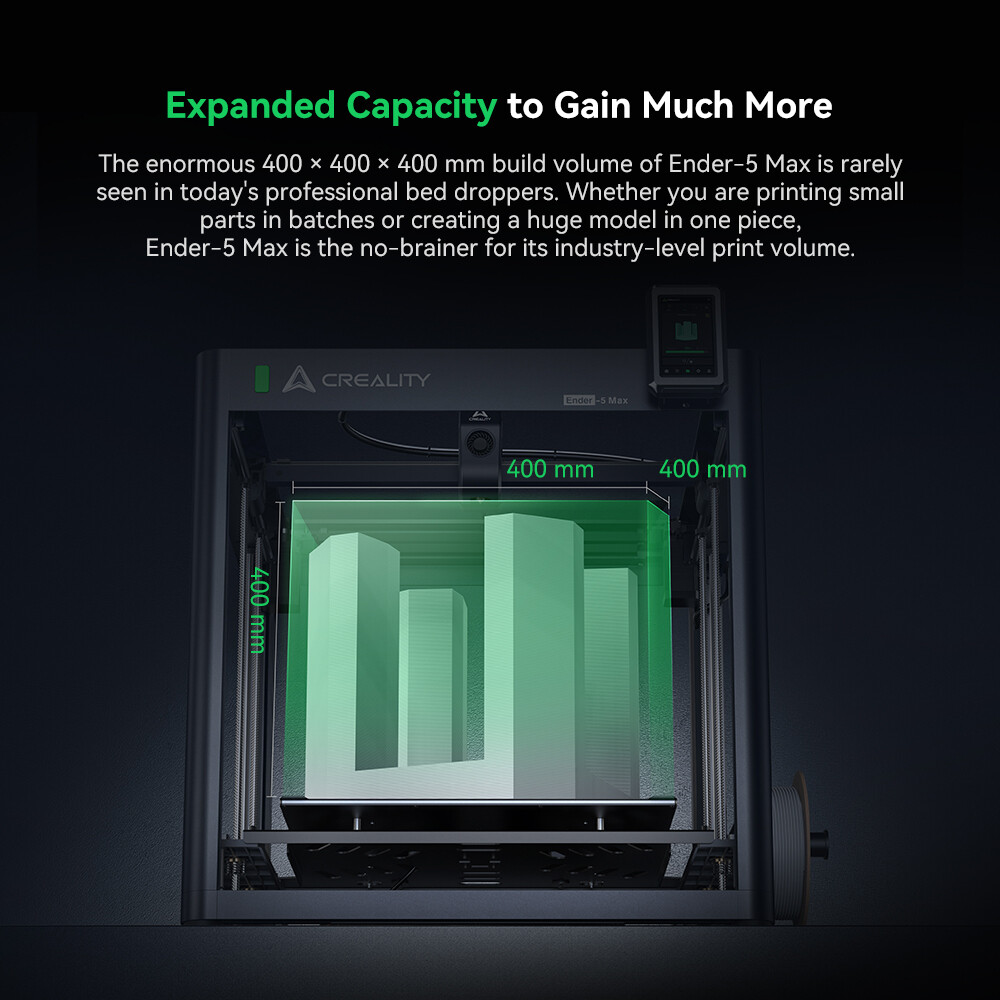 Refurbished Creality Ender-5 Max CoreXY 3D Printer 700mm/s High Speed Printing