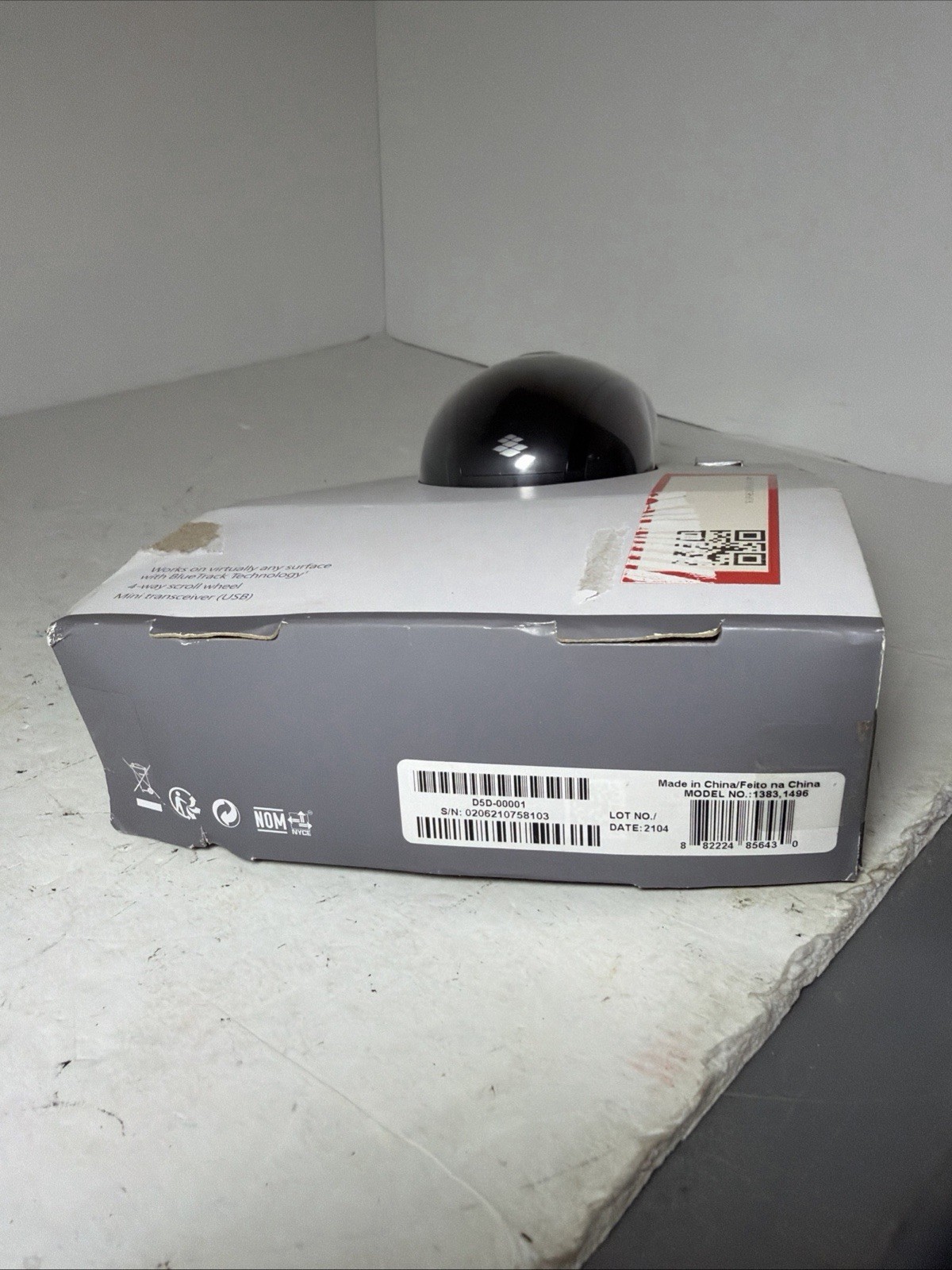 Microsoft Wireless BlueTrack Mobile Mouse 4000 NEW SEALED Black Model 1383