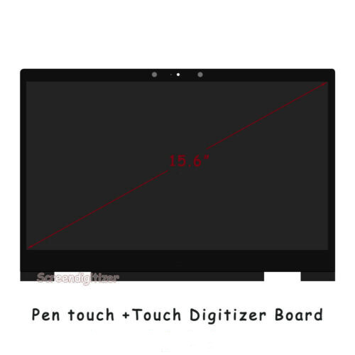 For HP Envy X360 15M-BP111DX 15M-BP112DX NV156FHM-N35 LCD Touch Screen Assembly