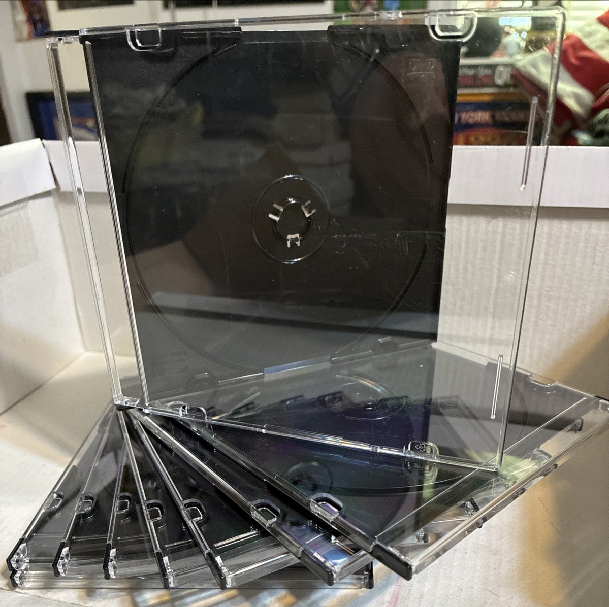 SLIM Black CD Jewel Cases