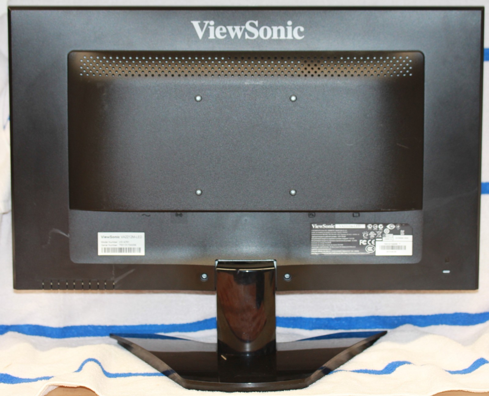 ViewSonic VA2212m-LED 22″ LED Backlit LCD Monitor