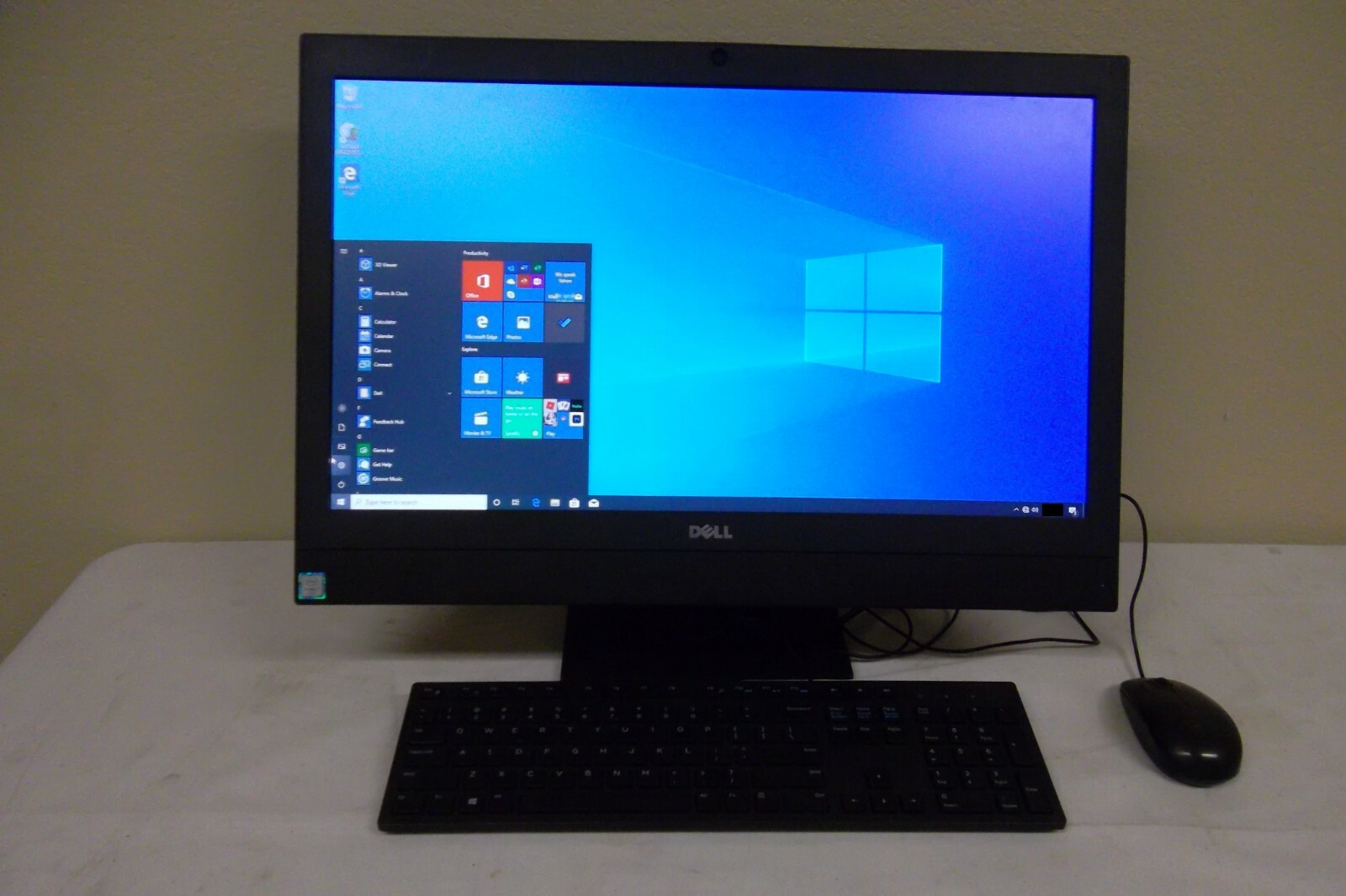 Dell Optiplex 7450 All-in-One Intel i7-6700 3.4GHz 16GB 500GB DVDRW W-iFi Webcam