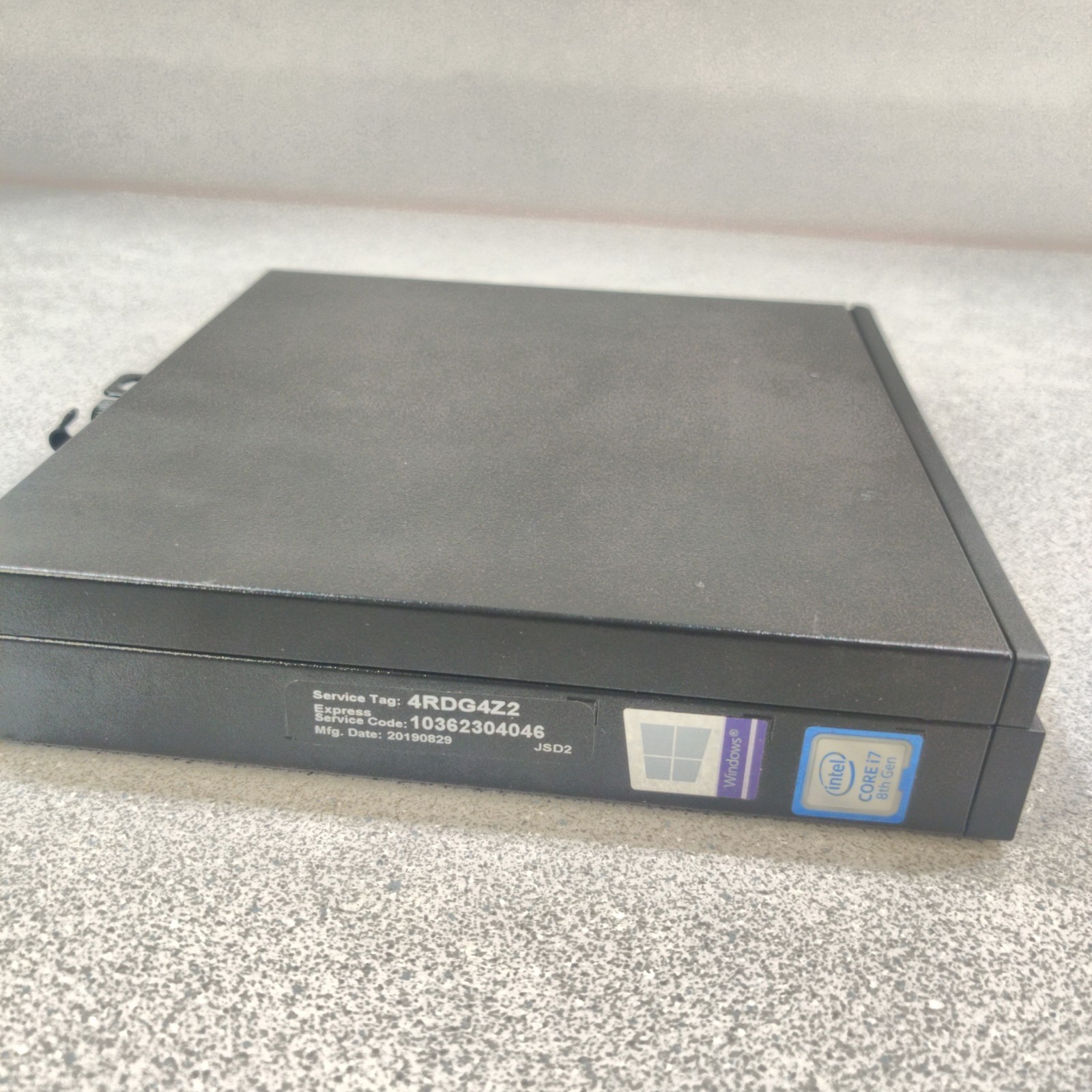 Dell OptiPlex 5060 Micro | i7-8700T | 16GB RAM | 256GB NVMe | W11 Pro | NO AC