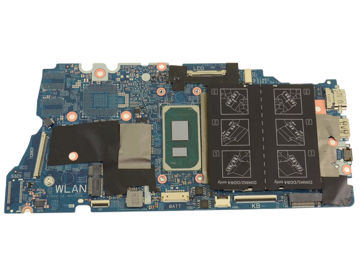 Dell Inspiron 5406 7506 Silver 2-in-1 Laptop Motherboard i7-1165G7 2.80GHz VMRNH