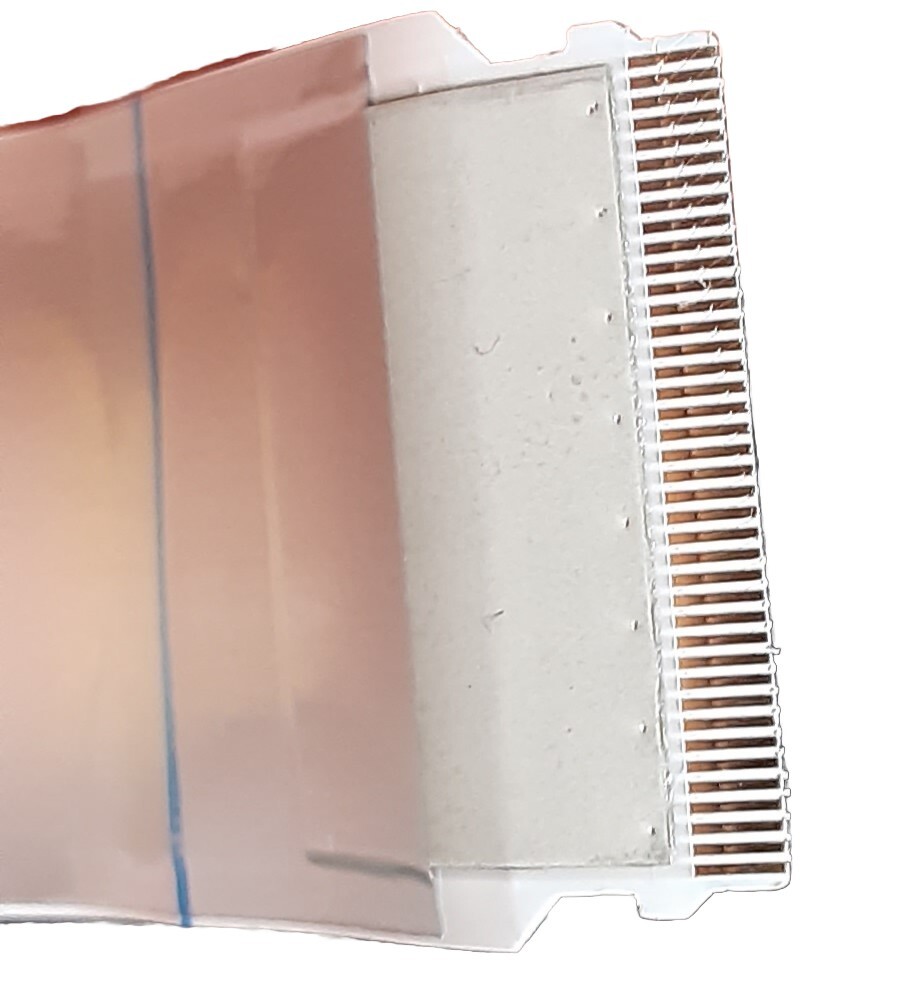 40 Pin .5mm Pitch Shielded Flat Flex Cable W/Ears (20.4mm X 13.25″) Type A Gold