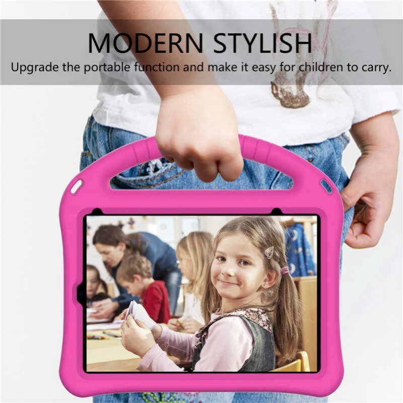 Fr iPad Mini A17 Pro 7th Gen 2024 8.3″ Kids Shockproof EVA Case Handle Cover