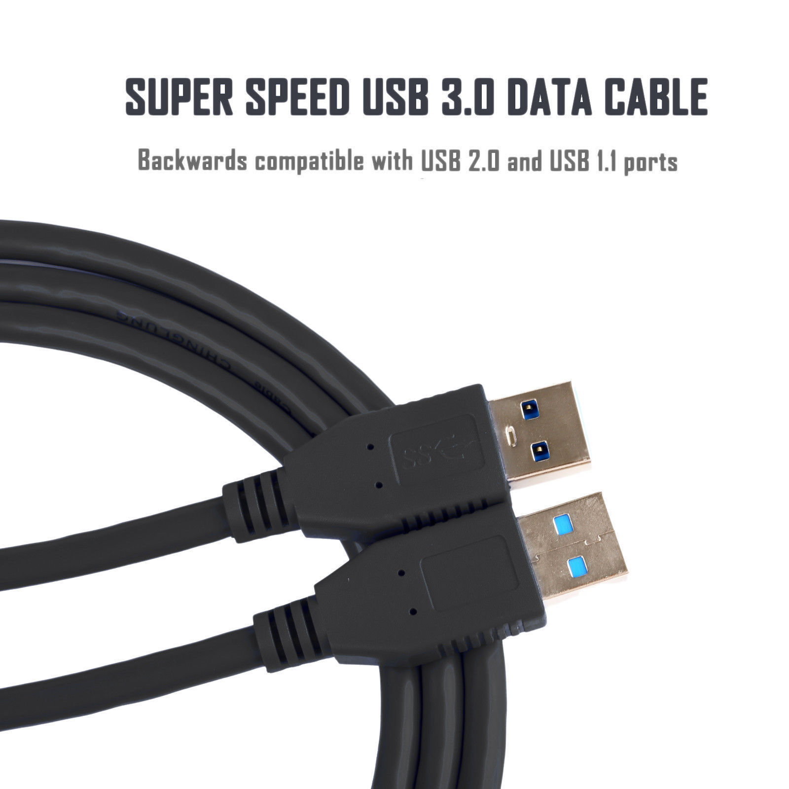 New USB 3.0 A Male to A Male USB to USB Cable M/M Cord for Data sync Transfer