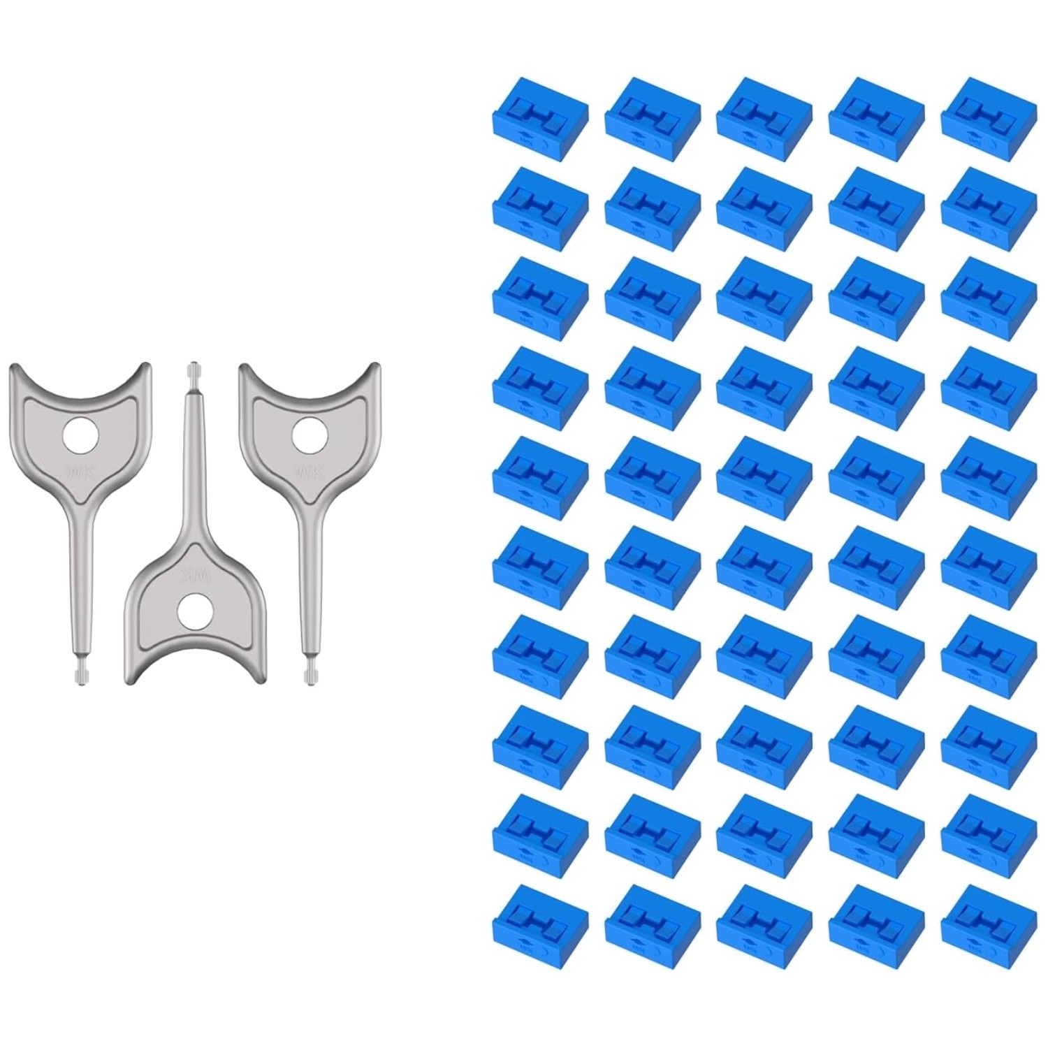 USB Data Blockers – 50PCS Dust Resistant Protectors with 3 Keys for Security