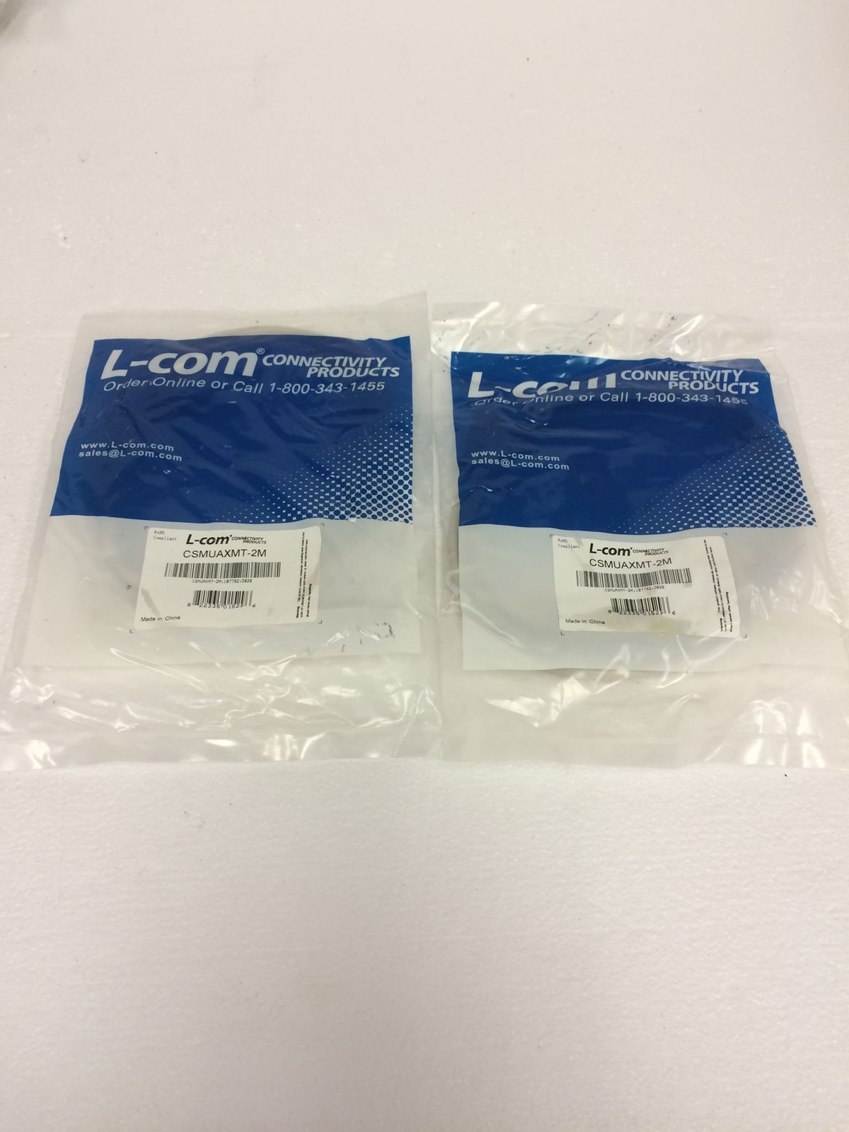 Lot of 10 NEW L-COM Csmuaxmt-2m 6 Ft USB Type A Male/Female Mounting Extension