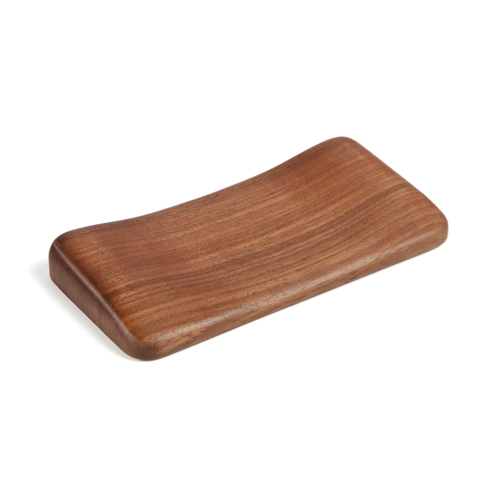 Ergonomic Walnut Wood Wrist Rest Fits Mouse 6.3×3.15 Inch Non Slip Pads
