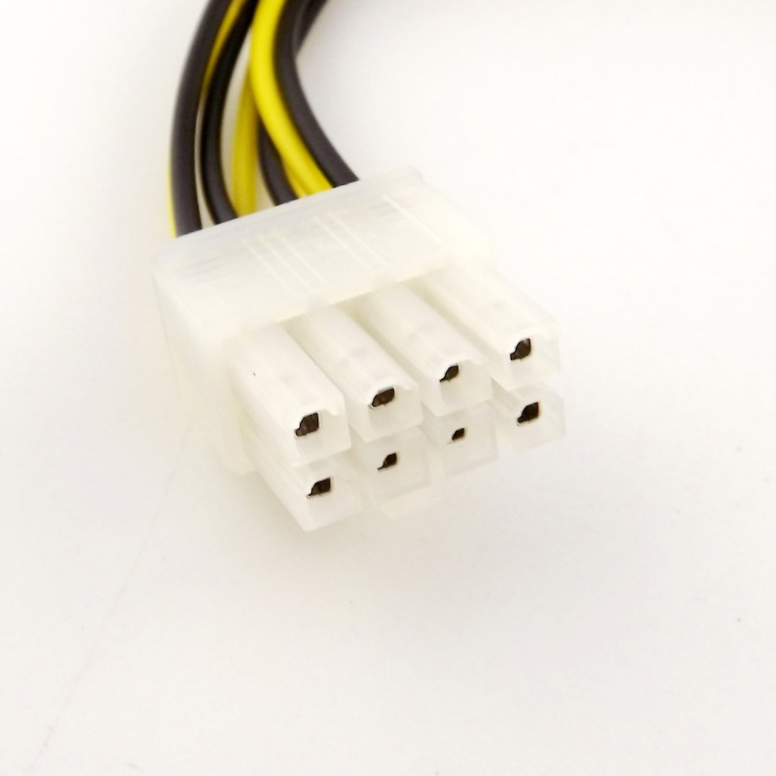 1pcs 4-Pin to 8-Pin 12V ATX Motherboard CPU Power Supply Adapter Converter Cable