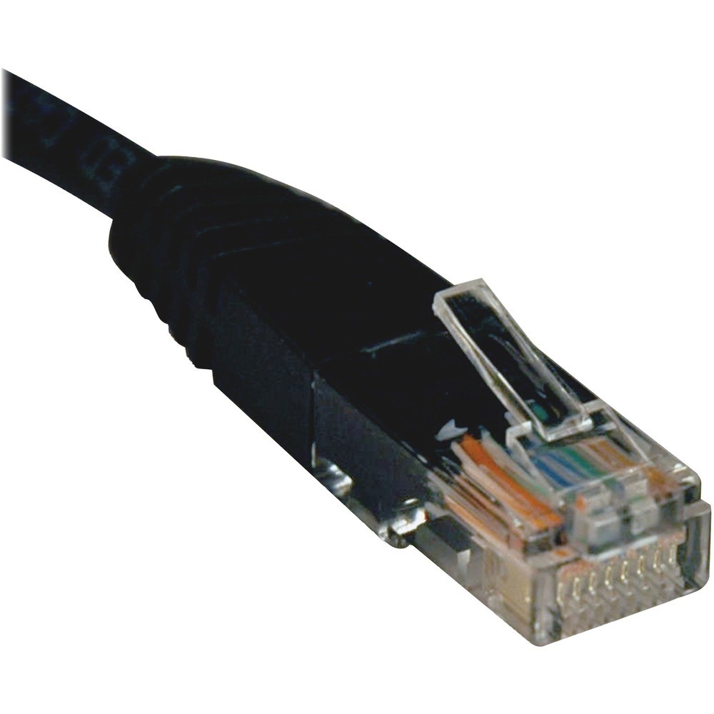 TRIPP LITE CABLES AND CONNECTI N002-002-BK 2ft Cat5e / Cat5 350MHz Molded Patch