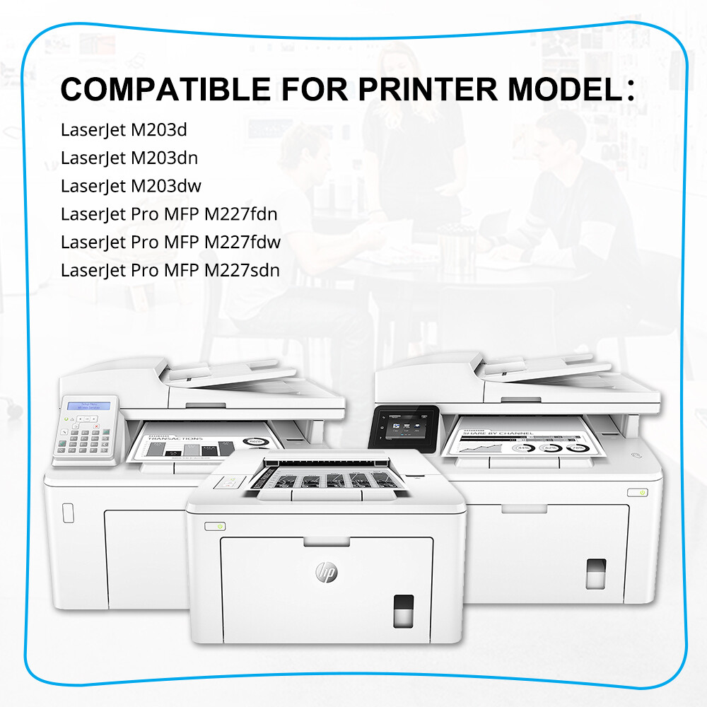 4PK 30A Toner Replacement for HP CF230A LaserJet MFP M227fdw MFP M227fdn M227sdn