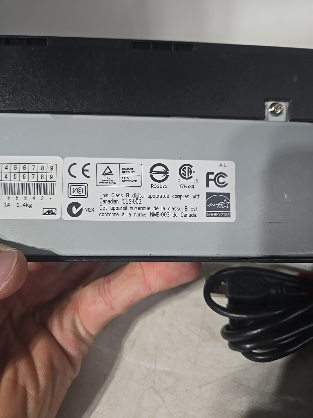 Fujitsu S1300i ScanSnap Document Scanner Working In Very Good Condition W/ Cords