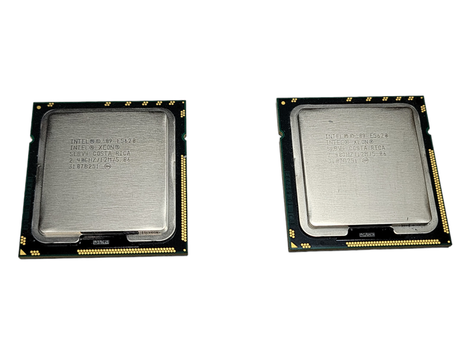 Matched Pair Intel Xeon E5620 2.4GHz 12M 4 Cores CPU Proccessor